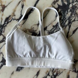 lululemon athletica White Flow Y Sports Bra